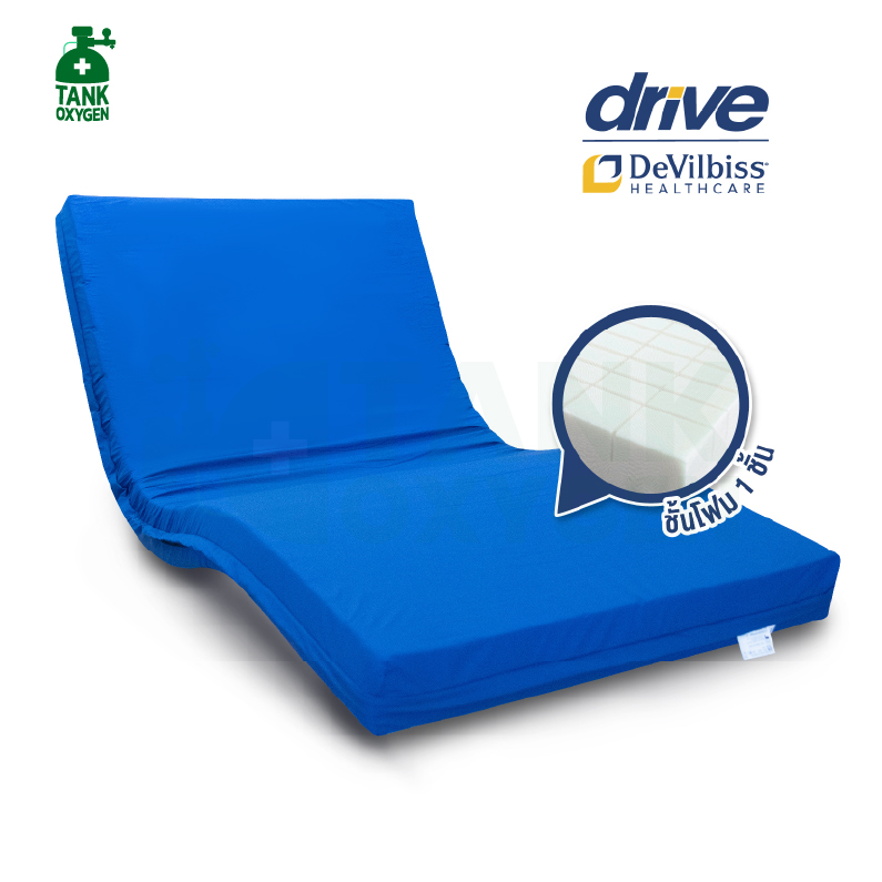 ที่นอนโฟม Devilbiss รุ่น Gravimed Simplexx ป้องกันแผลกดทับ 1 Layer (ระดับปานกลาง) สำหรับผู้ป่วย ผู้สูงอายุ รับประกันศูนย์ไทย 5 ปี
