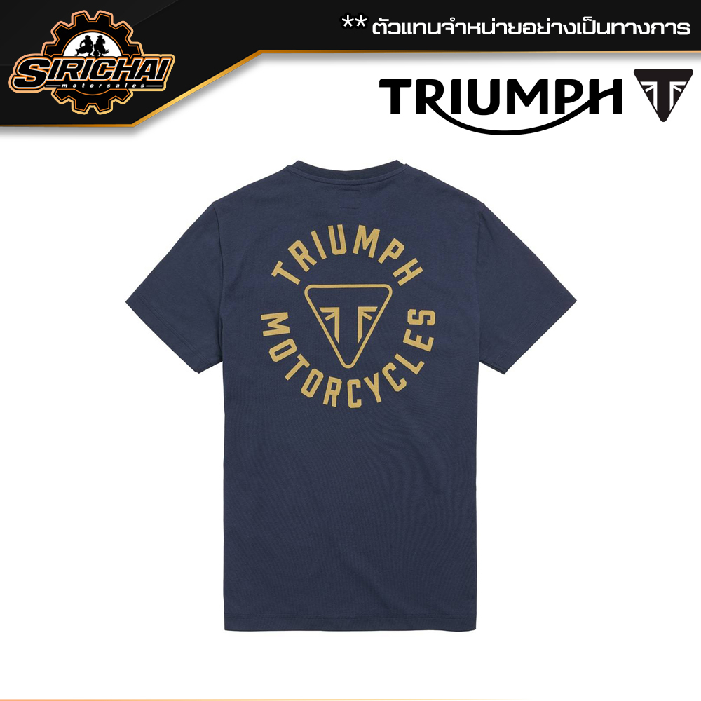 เสื้อยืด Triumph MTSS21027 ของแท้ 100%✅ ( 📌แนะนำลด 1 ไซส์จากปกติ ไซส์ยุโรปคับ )