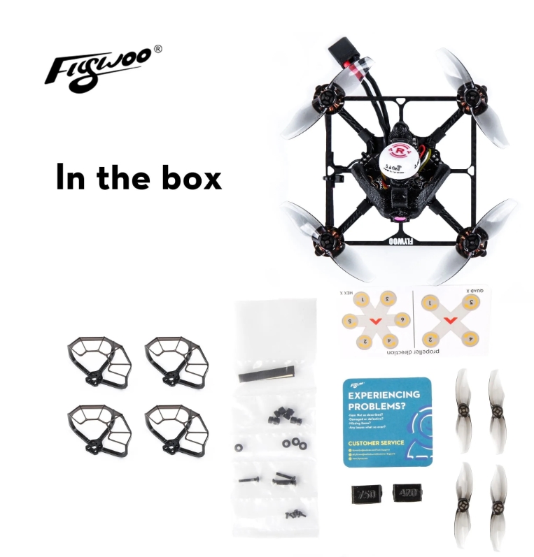 Flywoo Firefly 2S Nano Baby 20 Analog Micro โดรนจิ๋ว บินดี บินนาน ตัวจี๊ด