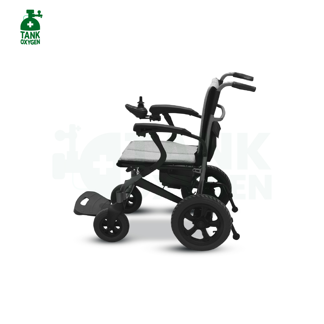 รถเข็นไฟฟ้า วีลแชร์ไฟฟ้า ยี่ห้อ Yuwell รุ่น D210BL การรับประกันโครงสร้าง 3 ปี คอนโทรล แบตเตอรี่และมอเตอร์ 1 ปี
