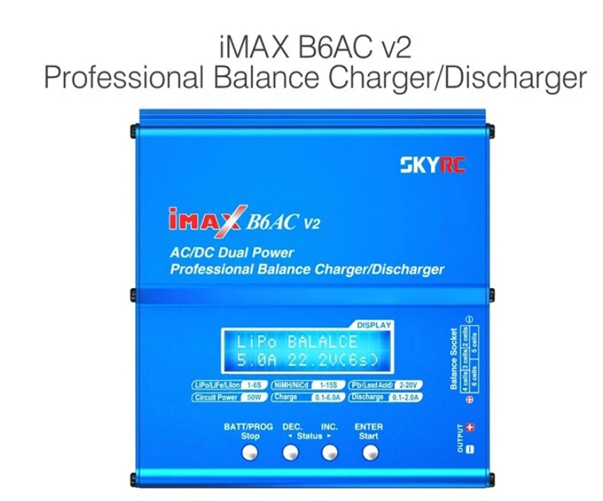 ของแท้!! SKYRC Genuine iMAX B6AC V2 Ni-Mh / Lipo Battery Balance Charger Multi Function