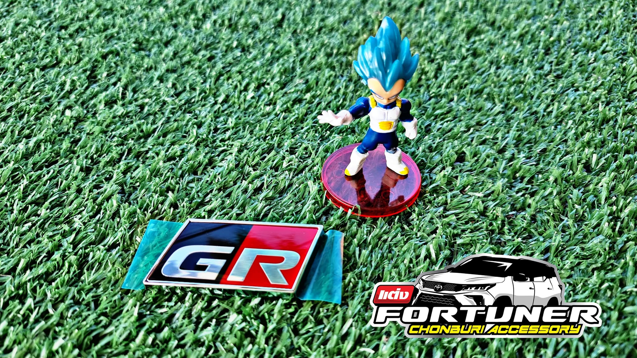 ป้ายโลโก้ GR Sport MADE IN JAPAN โตโยต้า ฟอร์จูนเนอร์