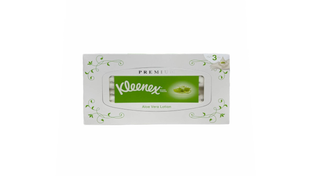 SKU-03424 คลีเน็กซ์ Aloe Vera Lotion 80แผ่น / กล่องเขียว