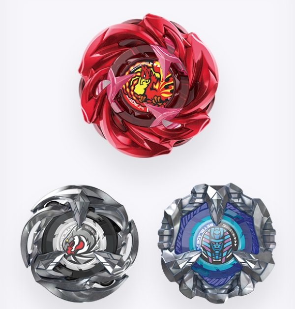 BeybladeX UX-07 Phoenix Rudder Deck Set [แบบเลือกตัว] แยกจากกล่อง ของแท้