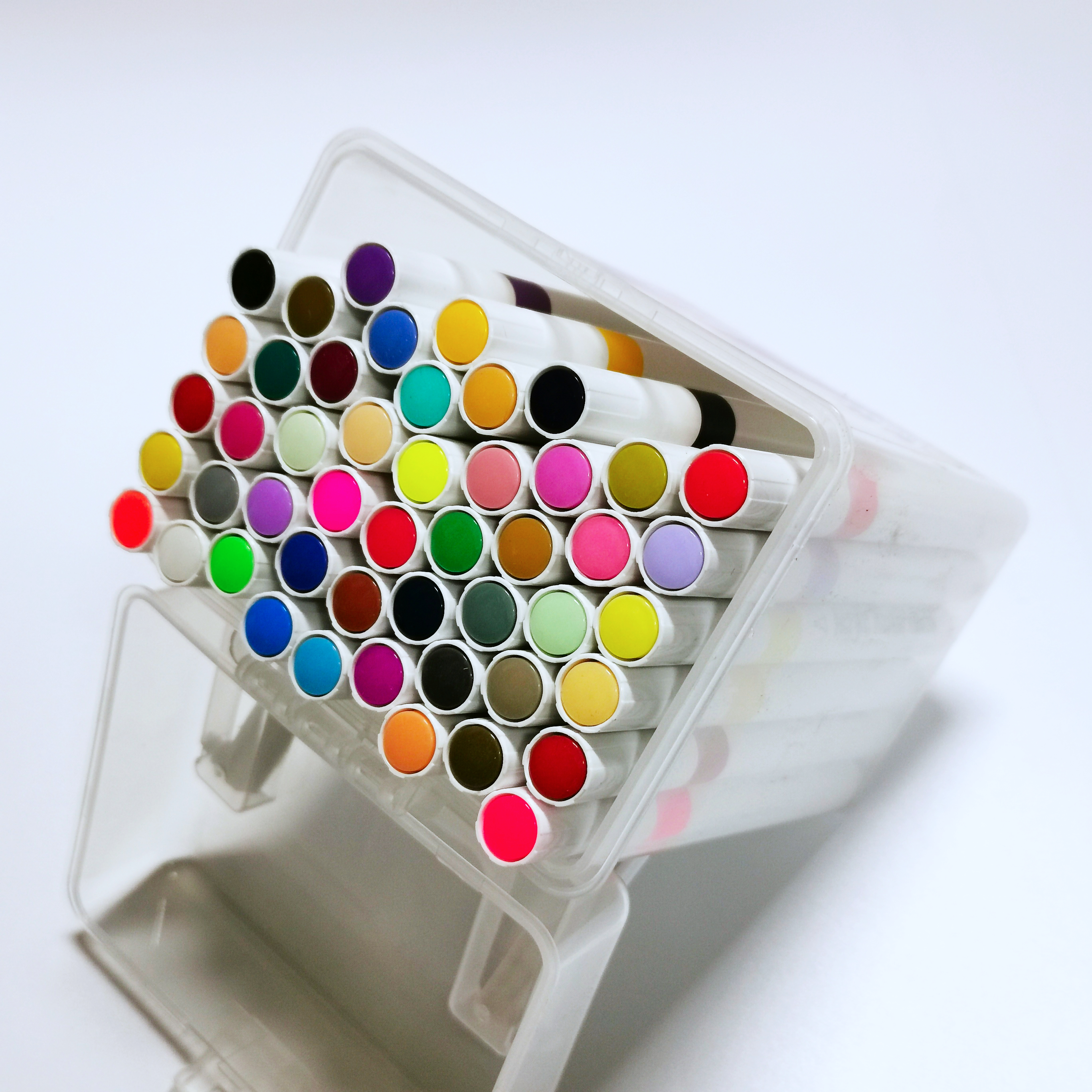 Acrylic Marker 48 Colors Box with Handle