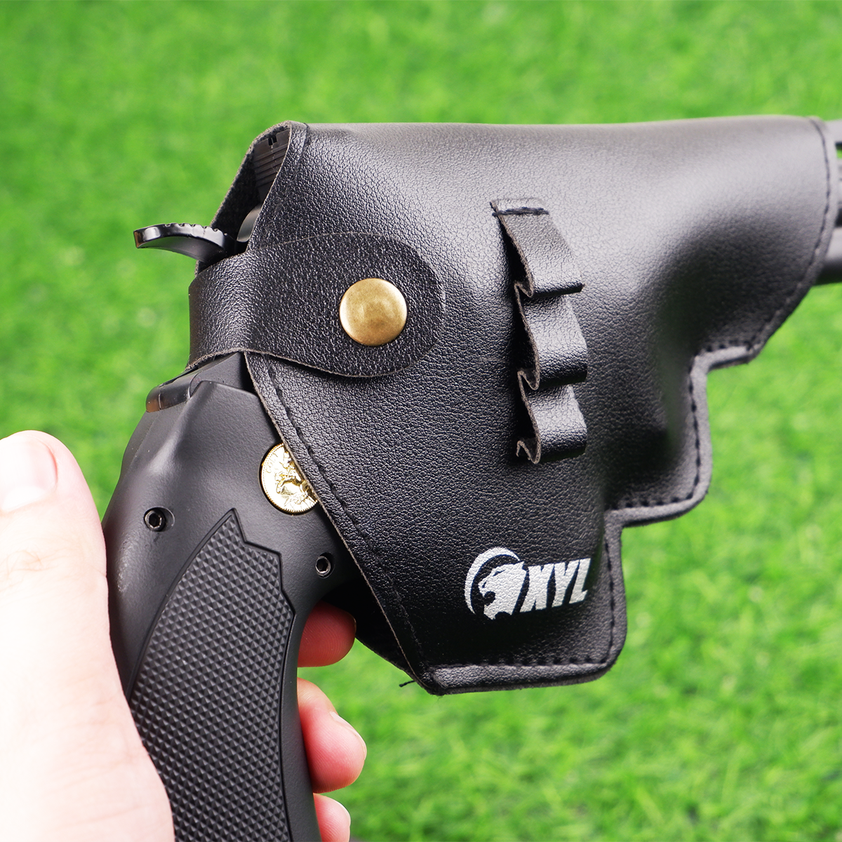 (40)Python357 ปืนเจลลูกโม่ แบบยาว ของเล่น ยิงทีละนัด