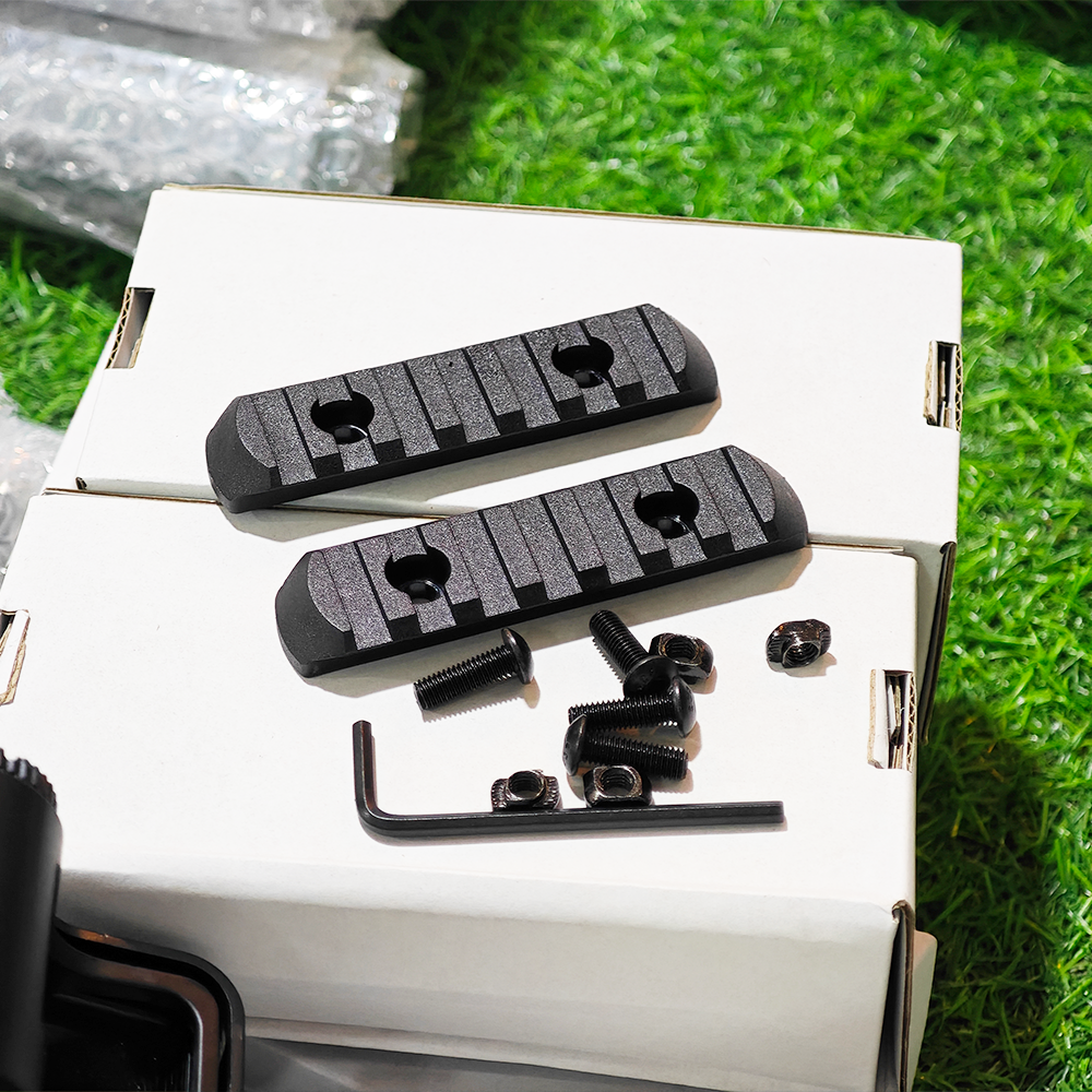 รางเสริมติดอุปกรณ์ 20 มิลฯ ยาว 3 นิ้ว วัสดุไนลอน แบบคู่ (PR)