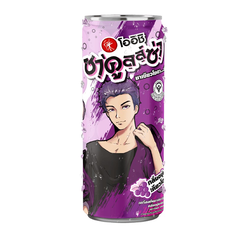 8854698016933 โออิชิ ซาคูลล์ซ่า กลิ่นองุ่นเคียวโฮ 320 ml.