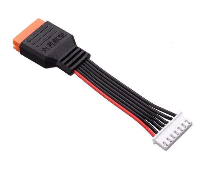 Balance Extension Charger Cable 2-6S 10cm สายต่อบาลานซ์ แบบ เสียบได้ 2-6เซล ในเส้นเดียว ยาว 10เซน