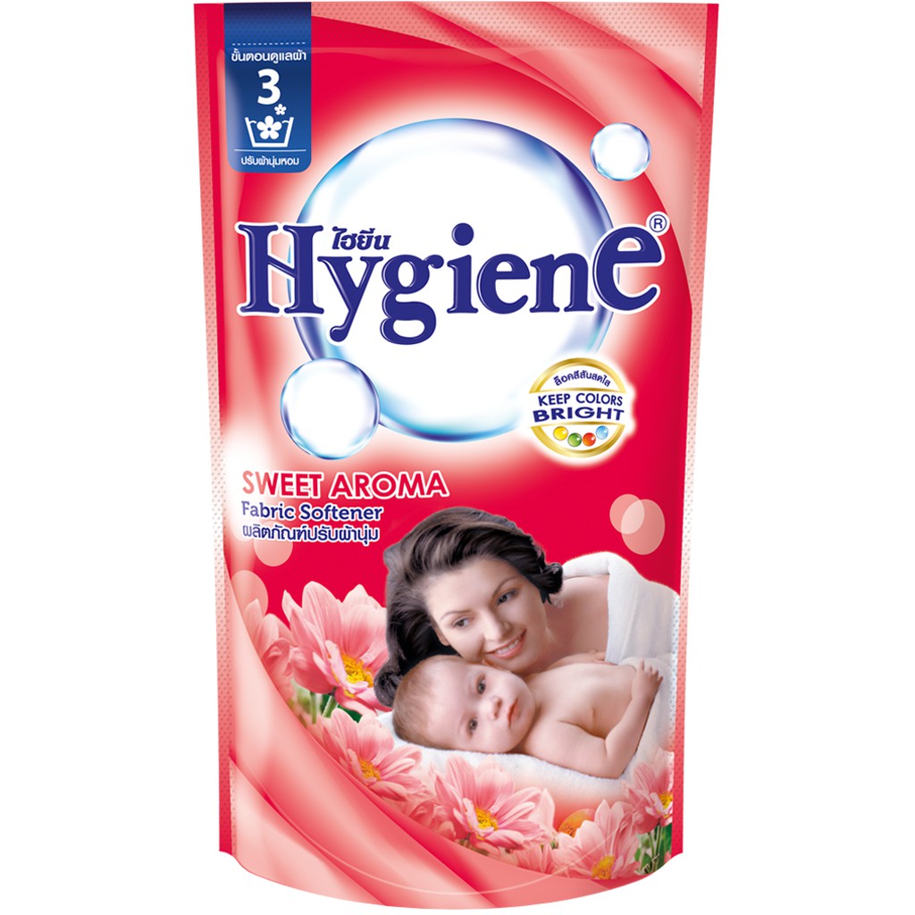 8850092265311 600ML. ไฮยีนปรับผ้านุ่ม สวีทอโลม่า/แดง