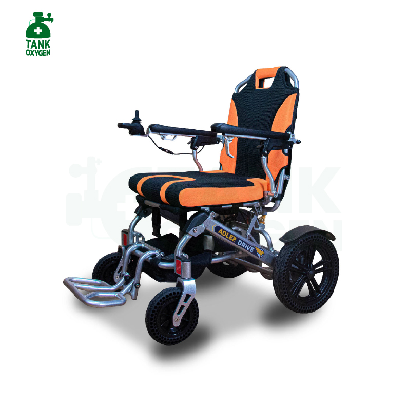 รถเข็นไฟฟ้า รุ่น Ultra Light สำหรับพกพา น้ำหนักเบา (Ultra Lightweight Model) รับประกัน 3 ปี