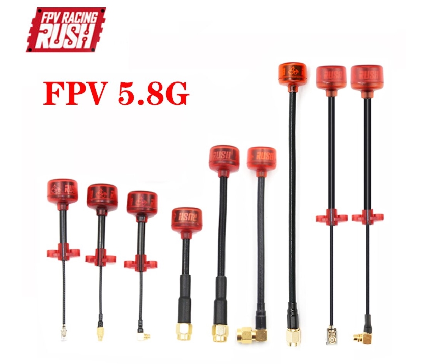 RUSHFPV RUSH Cherry V2 5.8GHz SMA MMCX U.FL STUBBY Long Ultra Extended Tube Antenna มีหลายแบบให้เลือก