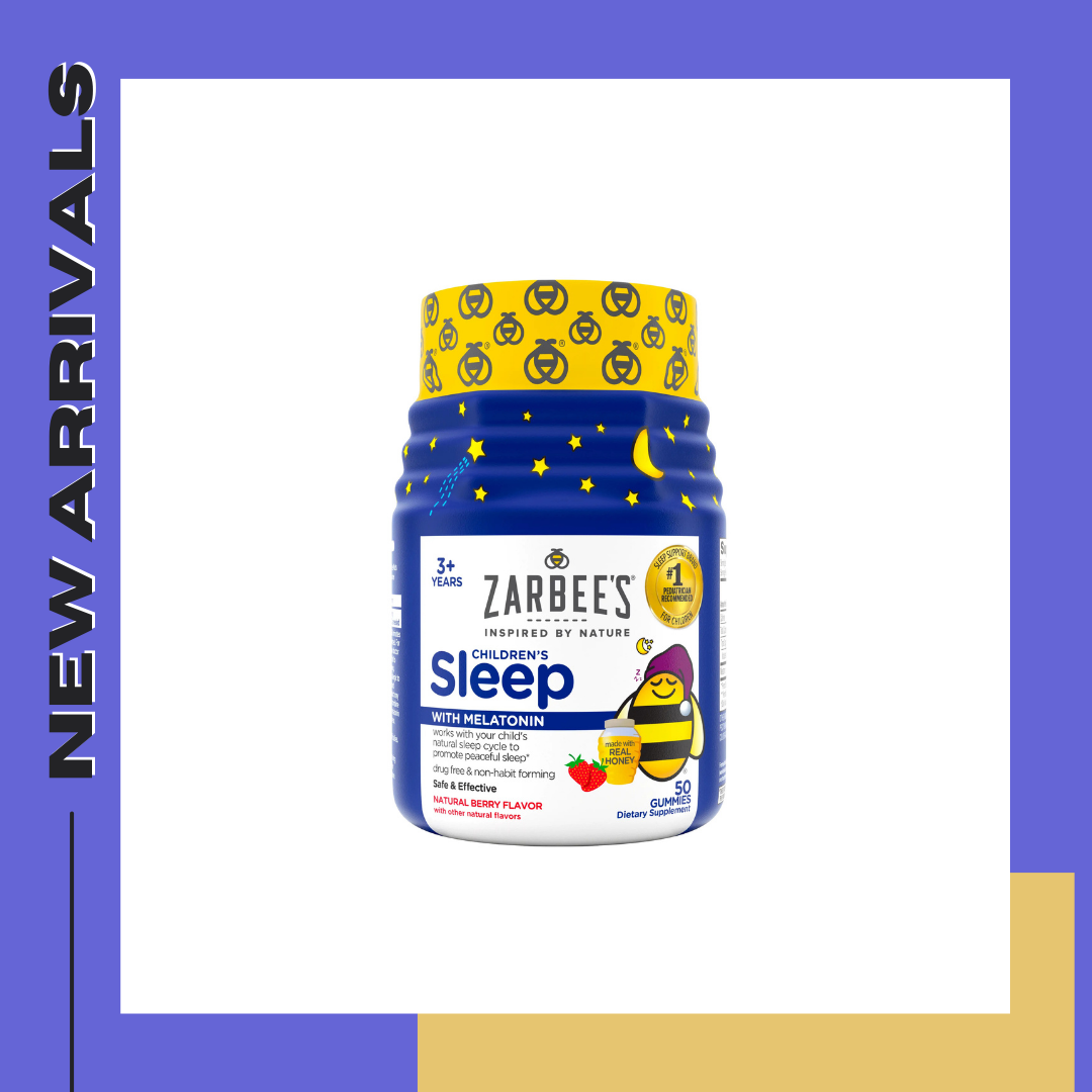 กัมมี่เมลาโทนิน Kid’s Sleep Gummies with Melatonin, Natural Berry 50 ชิ้น