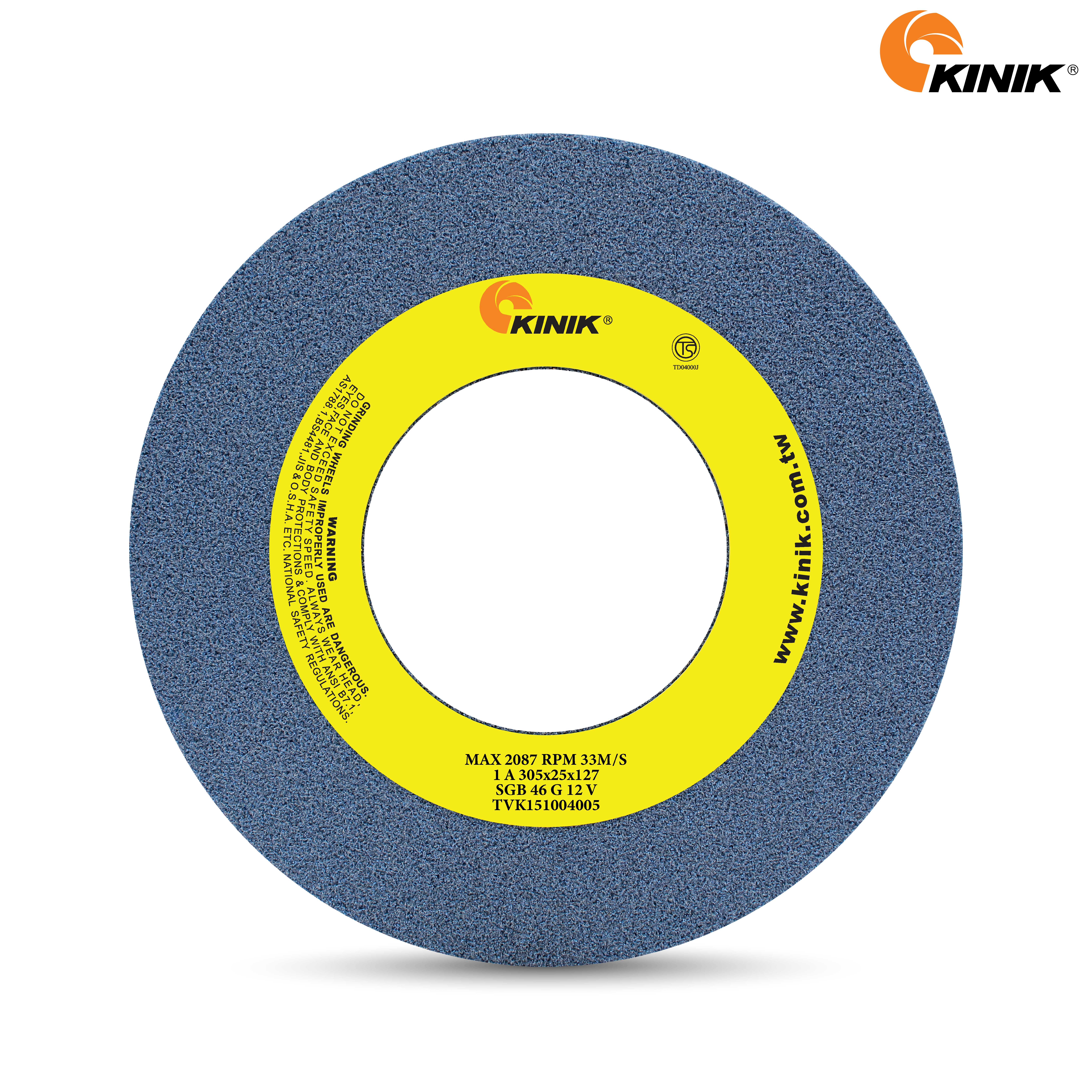 หินเจียร KINIK SGB46G12V1A 305x25x127 mm.