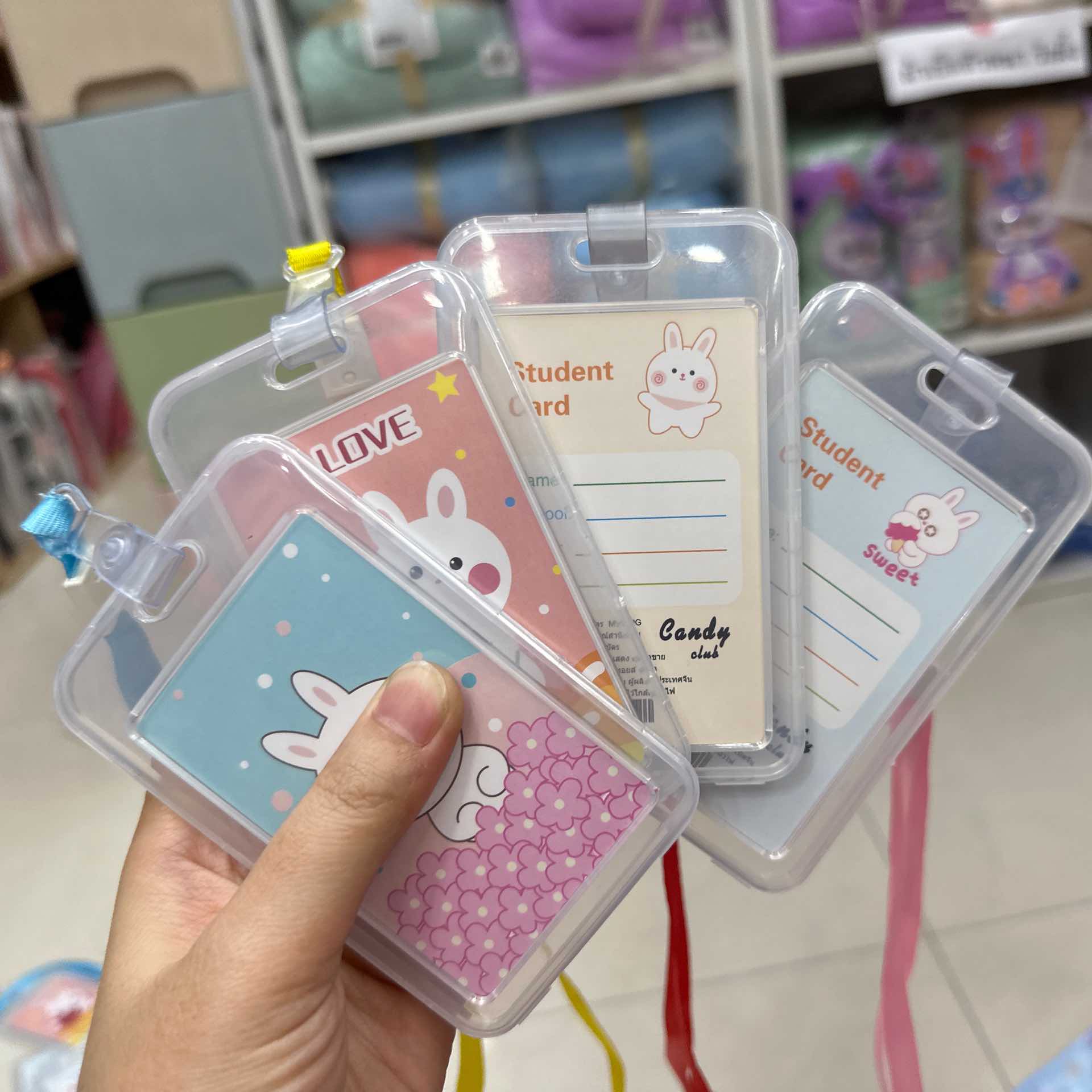 ป้ายคล้องคอ ป้ายห้อยบัตรพนักงานบริษัท พร้อมส่งในไทย