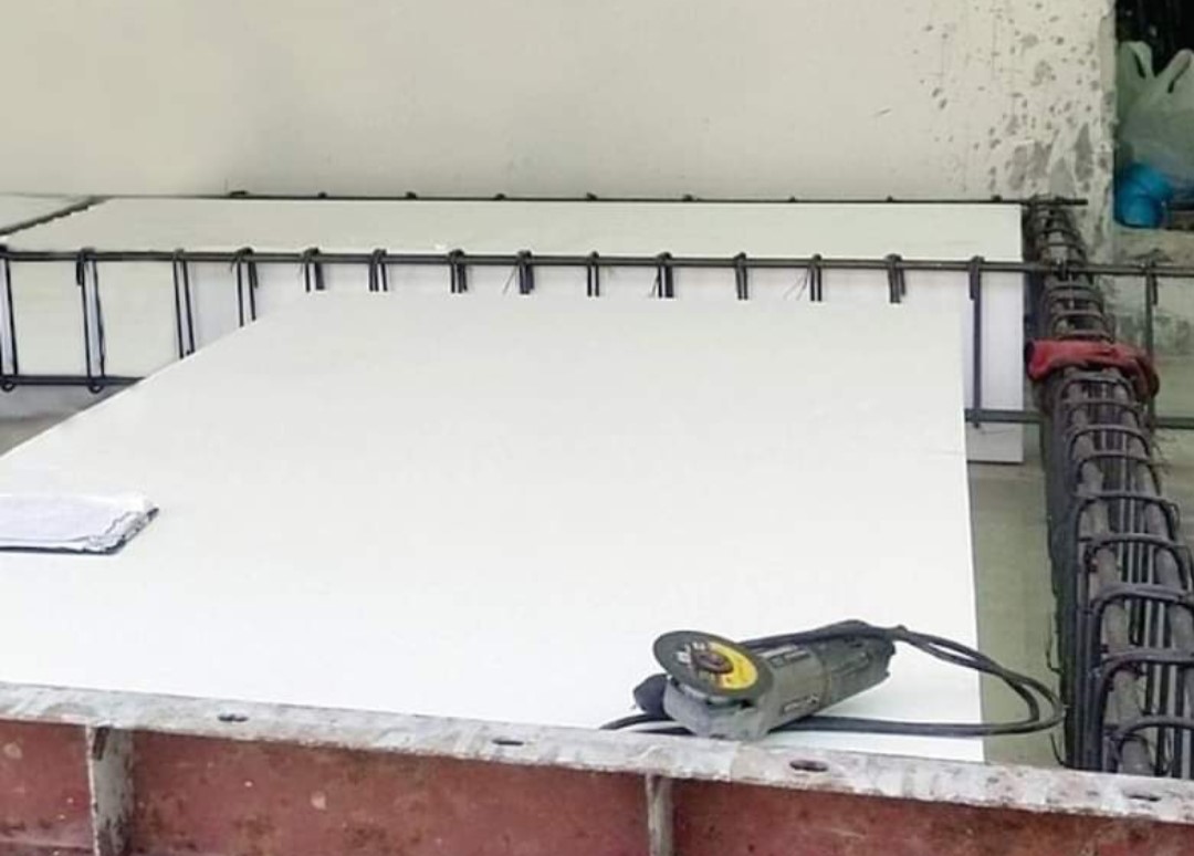 โฟมก่อสรา้ง,EPS FOAMปรับระดับพื้น,ความหนาแน่น 1ปอนด์ ขนาด 60x120cm หนา 10" บรรจุ 1 แผ่น/แพ็ค (600 บาท/แผ่น)