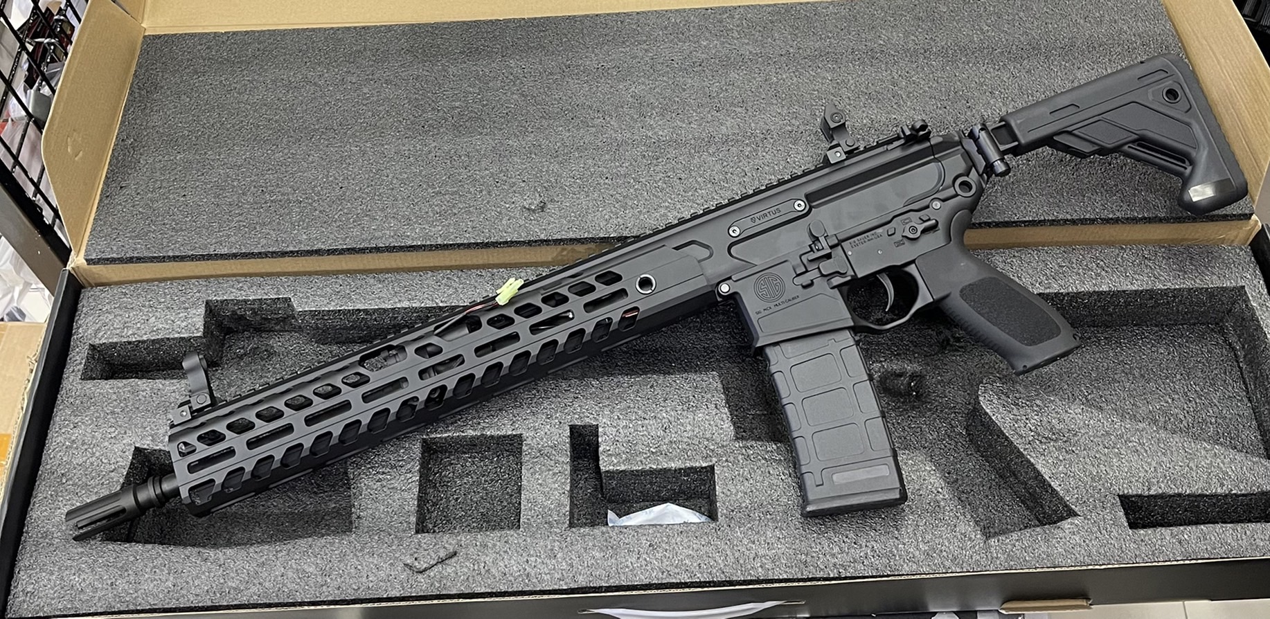 SIG MCX Virtus 15" สีดำ Gen 2 (QD 2.0) - E&C บอดี้โลหะ