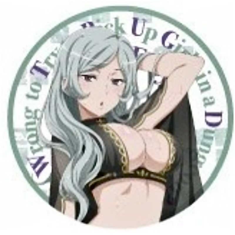 เข็มกลัด เฟรย่า -มันผิดรึไงถ้าใจอยากจะพบรักในดันเจี้ยน[Danmachi -Can Badge- Freya]