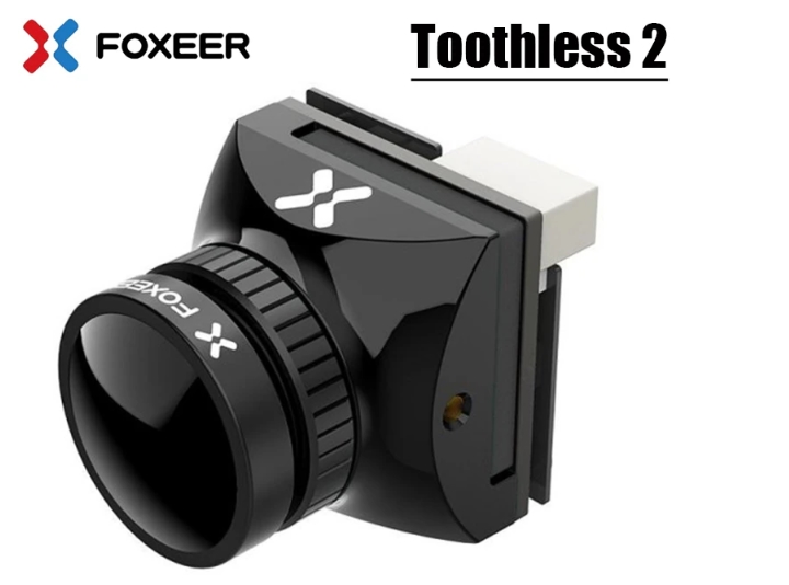Foxeer Micro Toothless 2 - 1200TVL 1/2" Sensor Switchable FOV StarLight FPV Camera กล้องติดโดรน