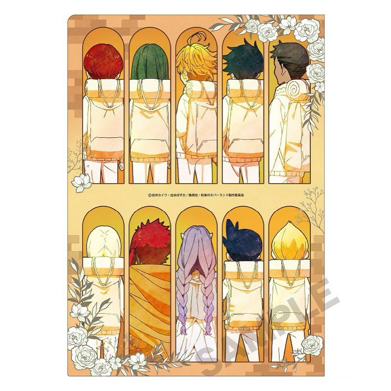 แฟ้ม พันธสัญญาเนเวอร์แลนด์[The Promised Neverland -A4 Single Clear File-]