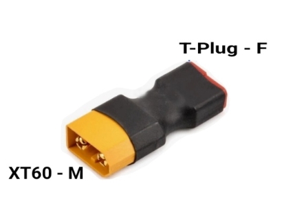 หัวปลั๊กแปลง ปลั๊กแบต ปลั๊กชาท แบบต่างๆ XT30 XT60 T-Plug JST