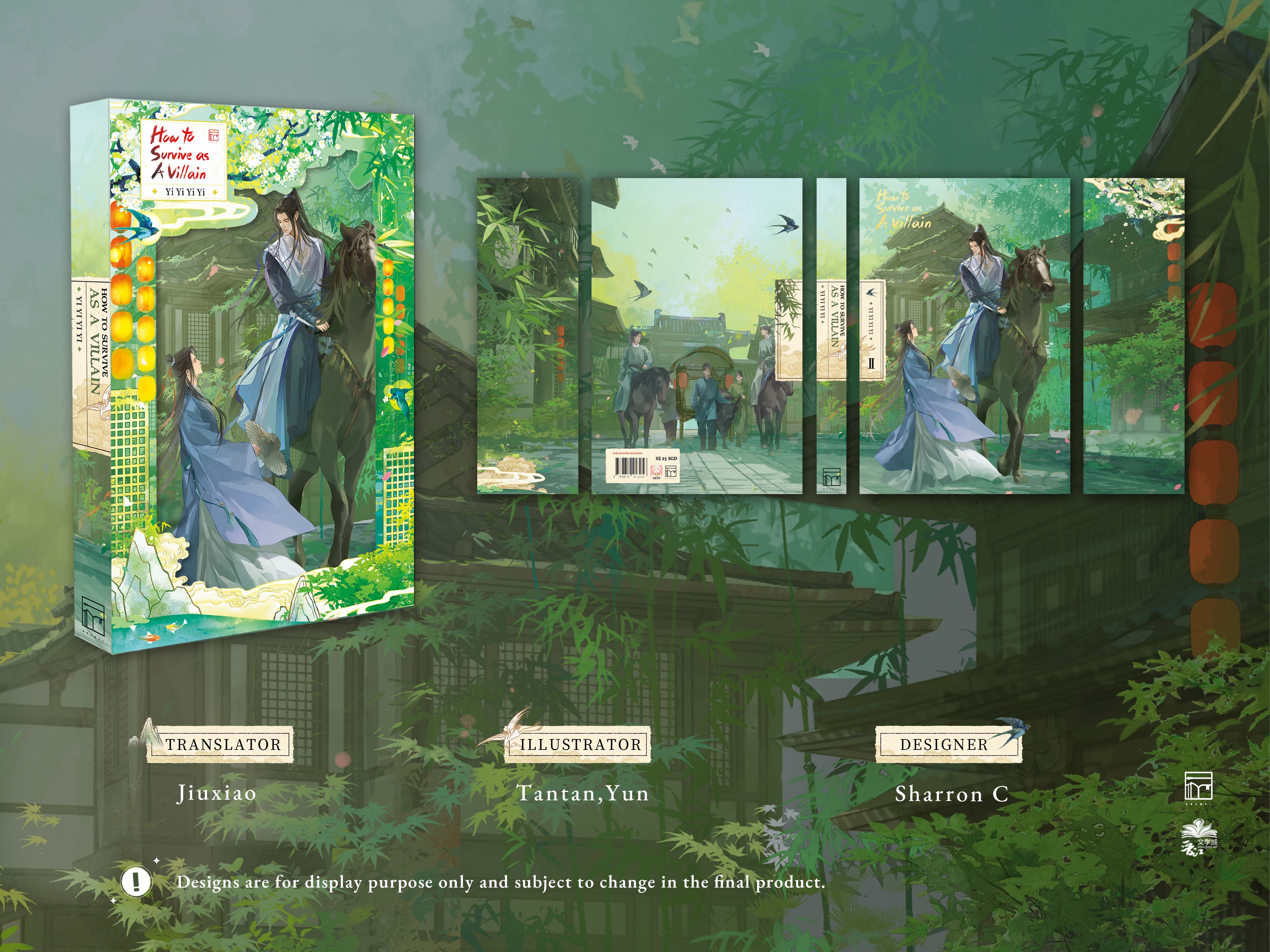 How to Survive as a Villain Vol. 2【no freebies】 Author: YI YI YI YI Publisher: ROSMEI (ไม่รวมส่งกลับ)