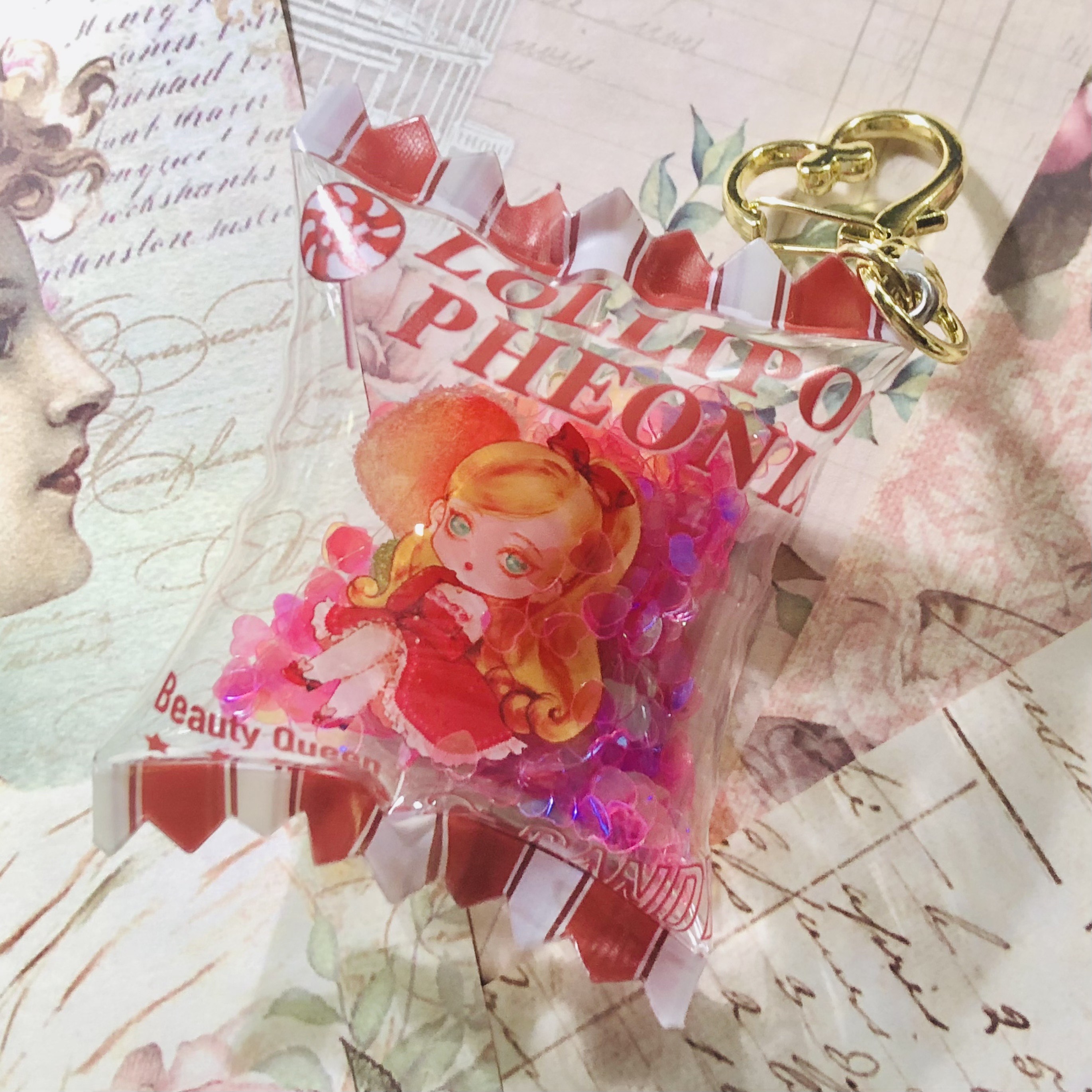 [Candy Keychain] Lollipop Pheonia