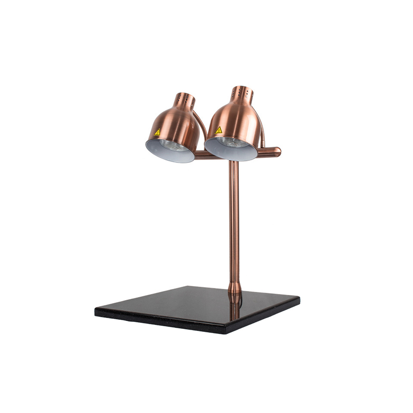โคมไฟตั้งโต๊ะอุ่นอาหาร Table Heating lamp Food Buffet (Adjustable), Metal + marble E27x2 Max 300W (BF07)