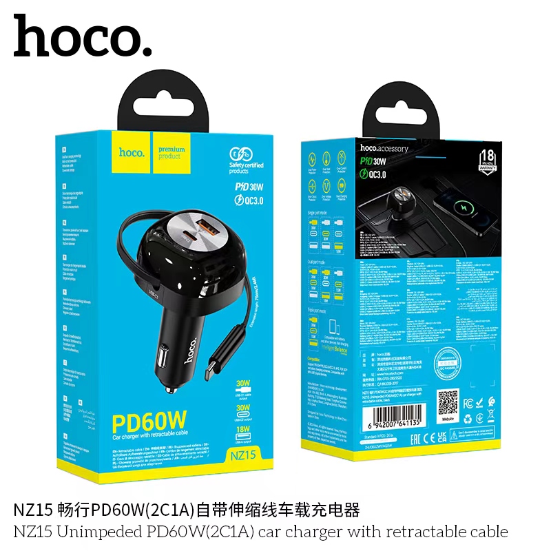 HOCO NZ15 PD60W(2C1A)