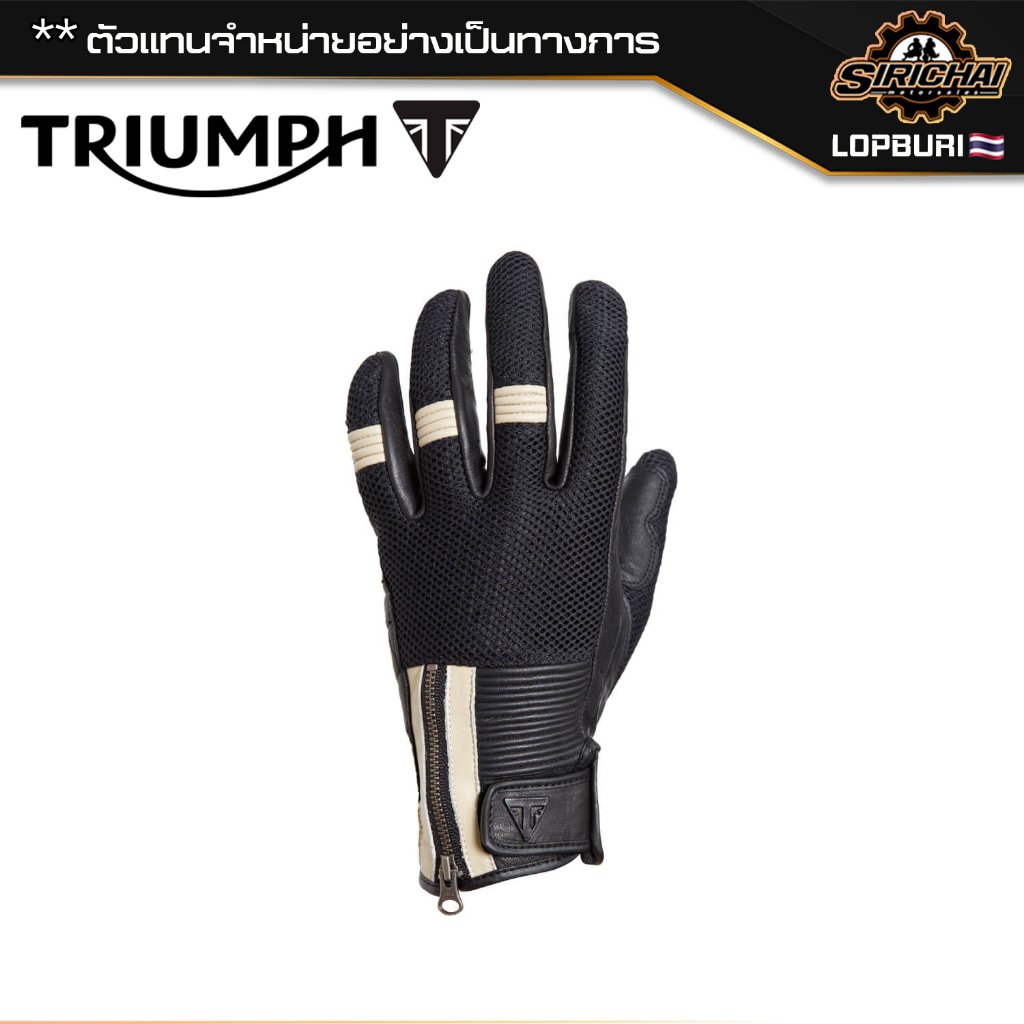 ถุงมือมอเตอร์ไซค์ ถุงมือ Triumph MGVS18130