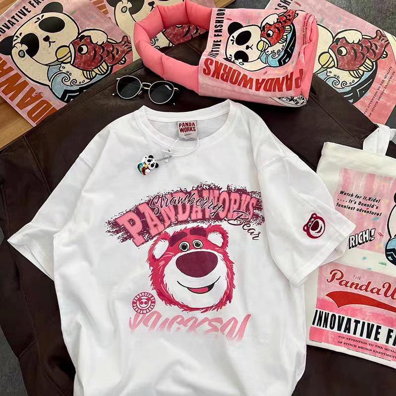 เสิ้อ Over size ลายการ์ตูน สินค้าพร้อมส่ง