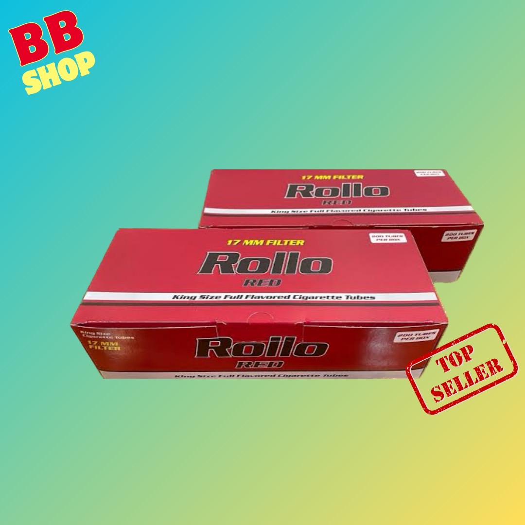 ก้นกรองบุหรี่ มวนร้อน 250 มวน Rollo