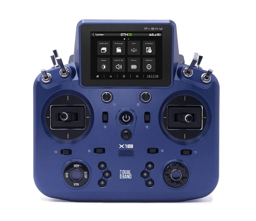 FrSky Ethos Tandem X18 Transmitter Internal 900MHz/2.4GHz Dual-Band & External Module Bay [MODE 2]
