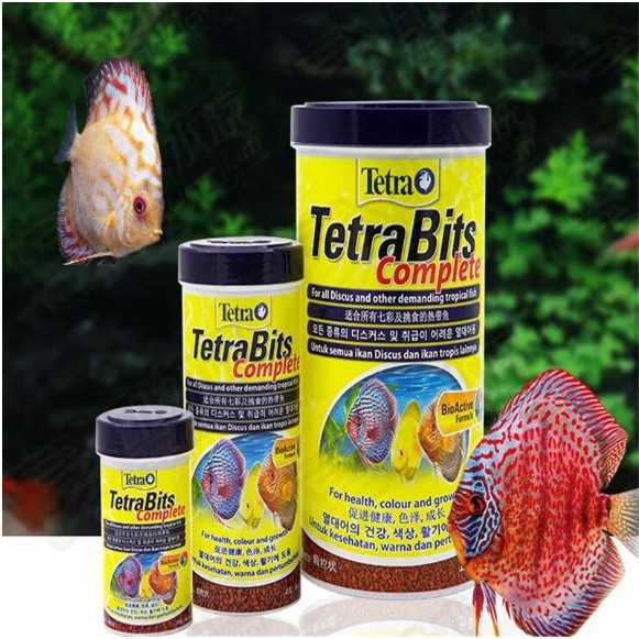 Tetra Bits Complete (อาหารปลาสวยงามจากเยอรมัน ชนิดเม็ดจมน้ำ เร่งสี เร่งโต ไม่ทำให้น้ำขุ่น)