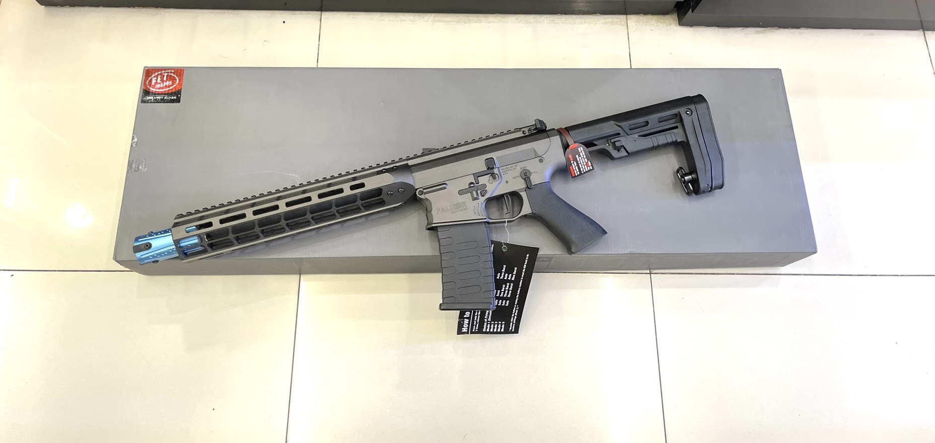 EMG / APS FALKOR AR-15 BLI =ITZ SBR AEG - GREY