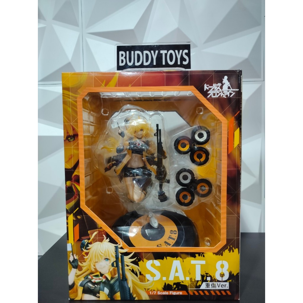 [ Figure แท้ ]#พร้อมส่ง Girls' Frontline - S.A.T.8 Heavy Damage Ver. 1/7 Scale [ Phat Company ]