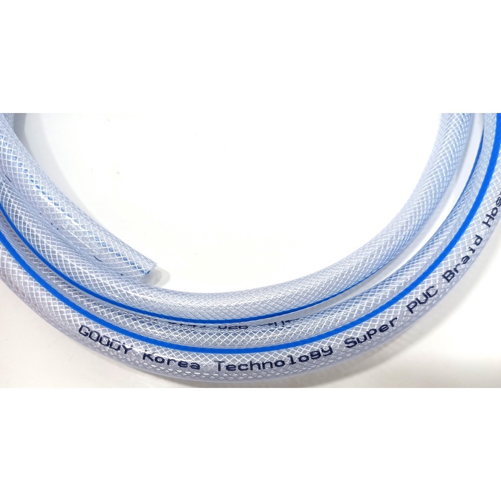 สายยางใยถัก (สายใยถักสำหรับต่อกับ ปั๊มลม ,หัวทราย ,Oxygen Bar แข็งแรงทนทาน ยืดหยุ่นได้ดี)