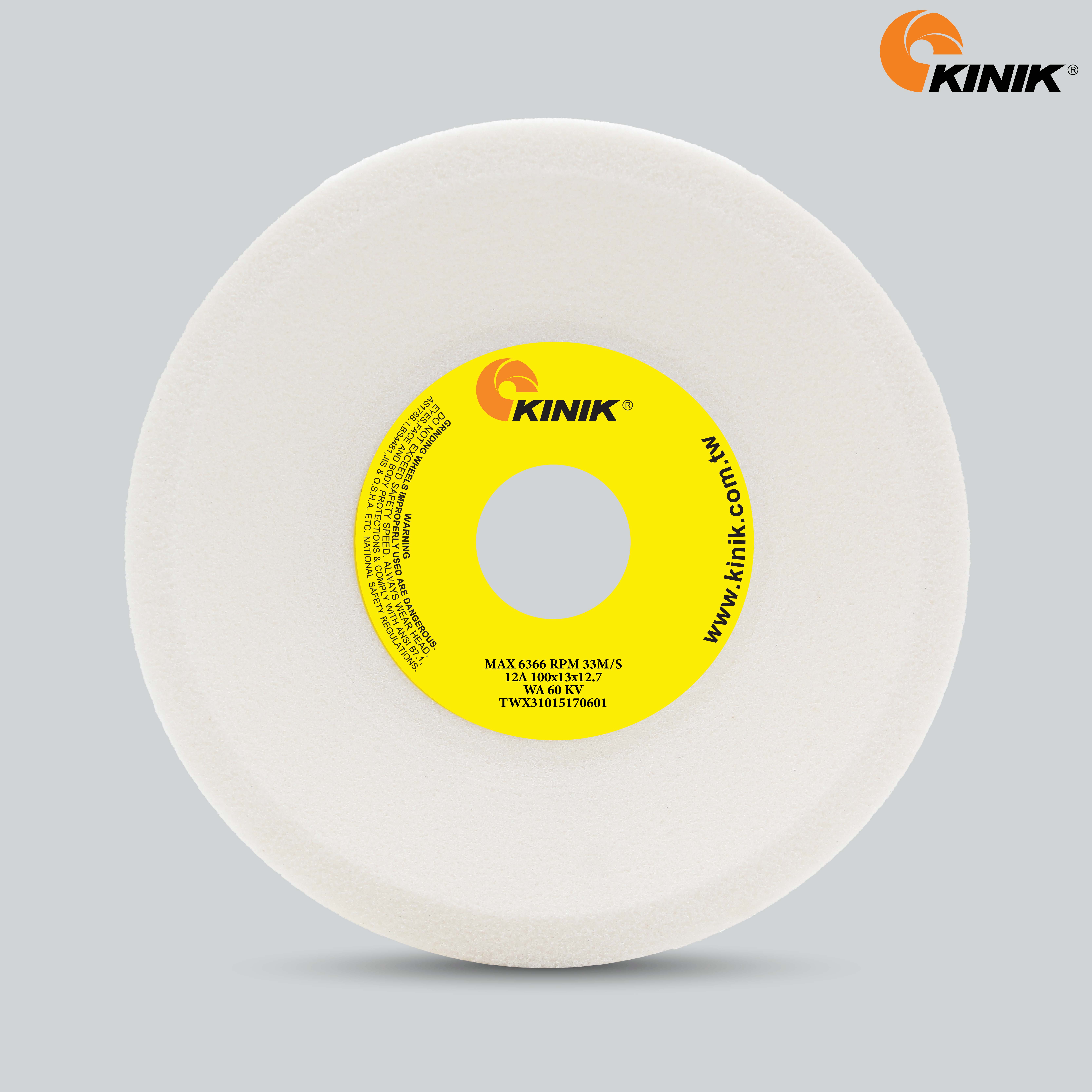 หินจาน KINIK WA60KV12A 100x13x12.7 mm.