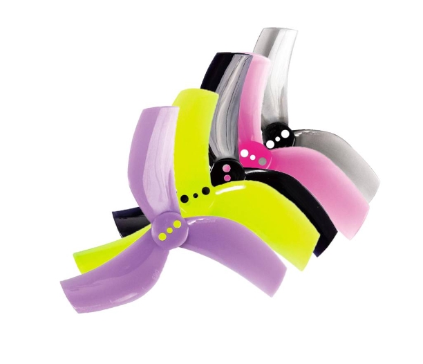 Gemfan D63 2530-3 Ducted 3-Blade 63mm CineWhoop Propeller ใบพัดโดรน 2.5นิ้ว 1ถุง 8ใบ สุ่มสี