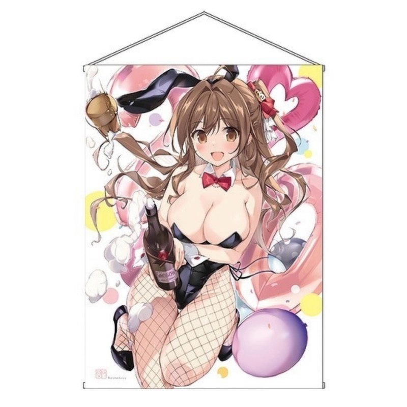 ผ้าแขวน บันนี่เกิร์ล ไมกะจัง[Bunny Girl Maika's 20th Anniversary Celebration Tapestry By Karory]