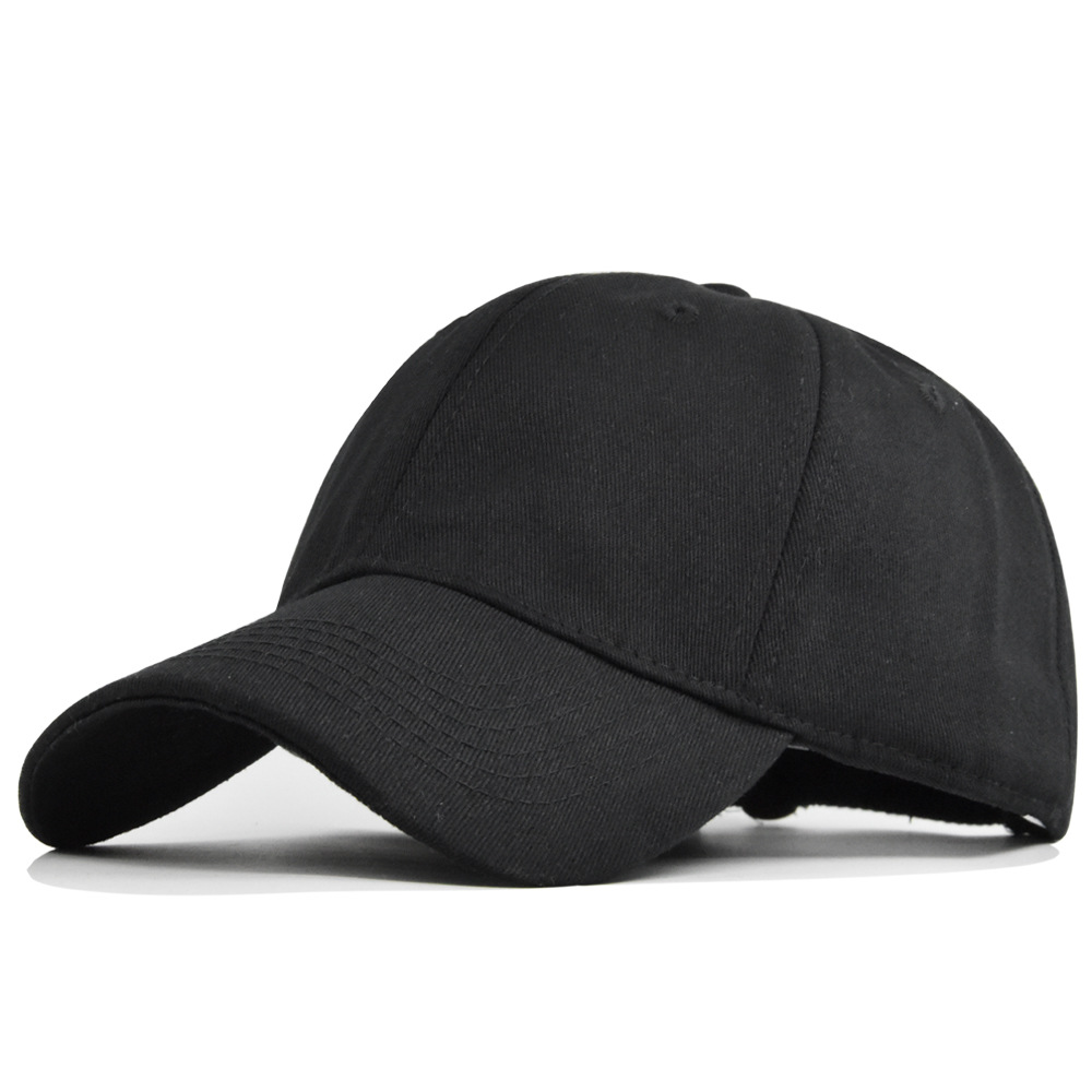 หมวกแก๊ป สี ขาวล้วน - ดำล้วน - ครีมล้วน SG015 / SG016 / SG063