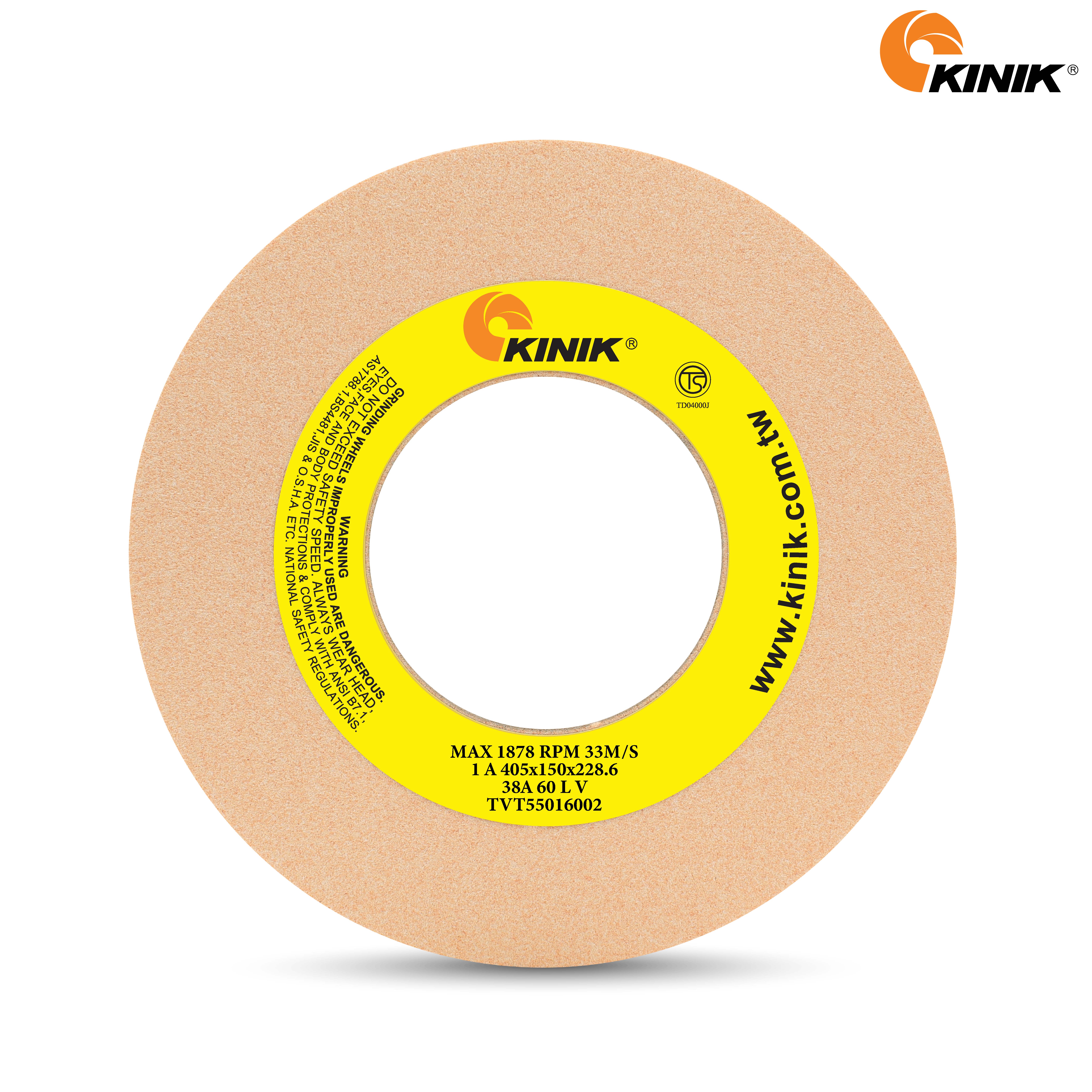หินเจียร KINIK 38A60LV1A 405x150x228.6 mm.