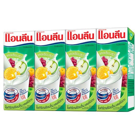 9415007015864 แอนลีน UHT รสผลไม้รวม 180มล. (แพค)