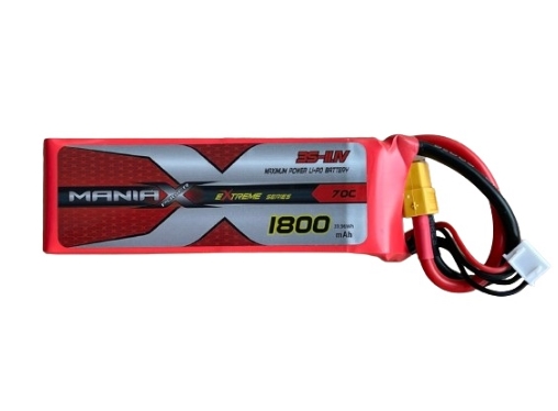 ManiaX 3S 11.1V. 1800mAh 70C XT60