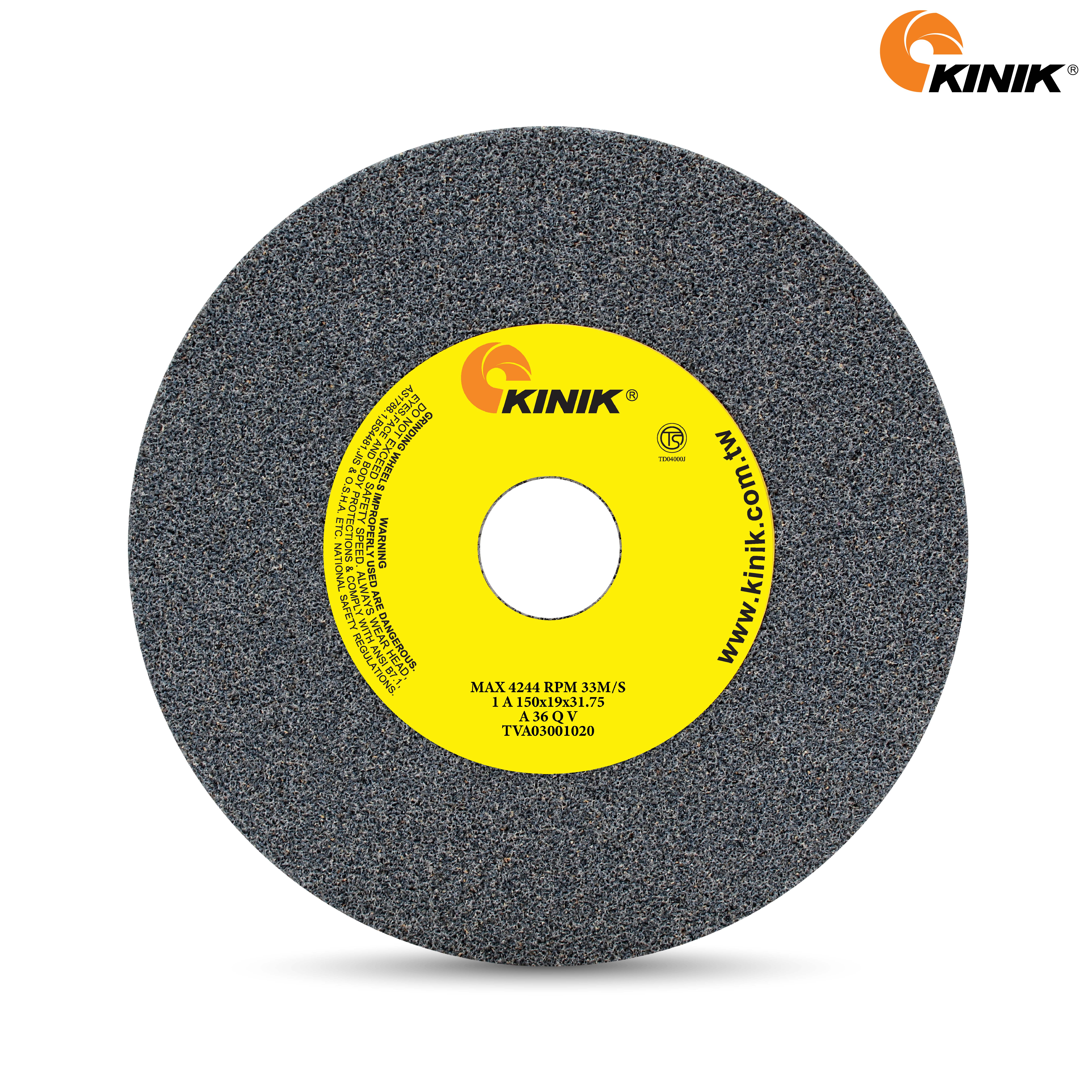 หินเจียร KINIK A36QV1A 150x19x31.75 mm.