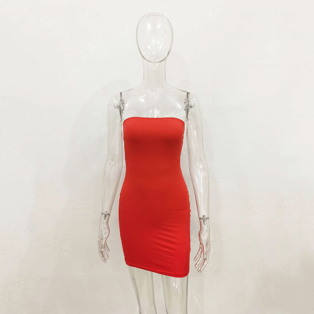 ชุดนีออน เดรสเกาะอก จั๊มกางเกง-เดรส พร้อมส่งในไทย