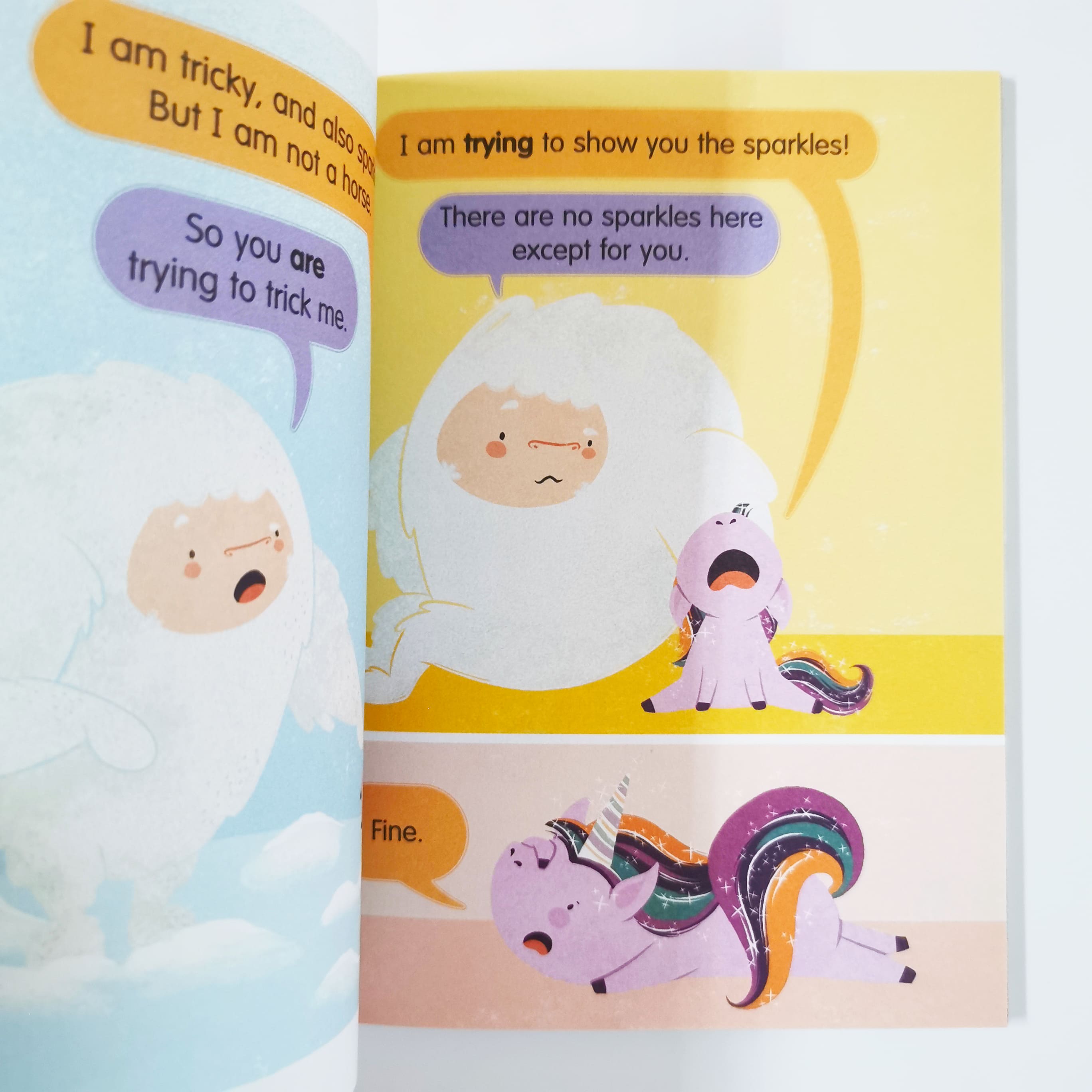 Sparkly New Friends (Unicorn And Yeti #1)