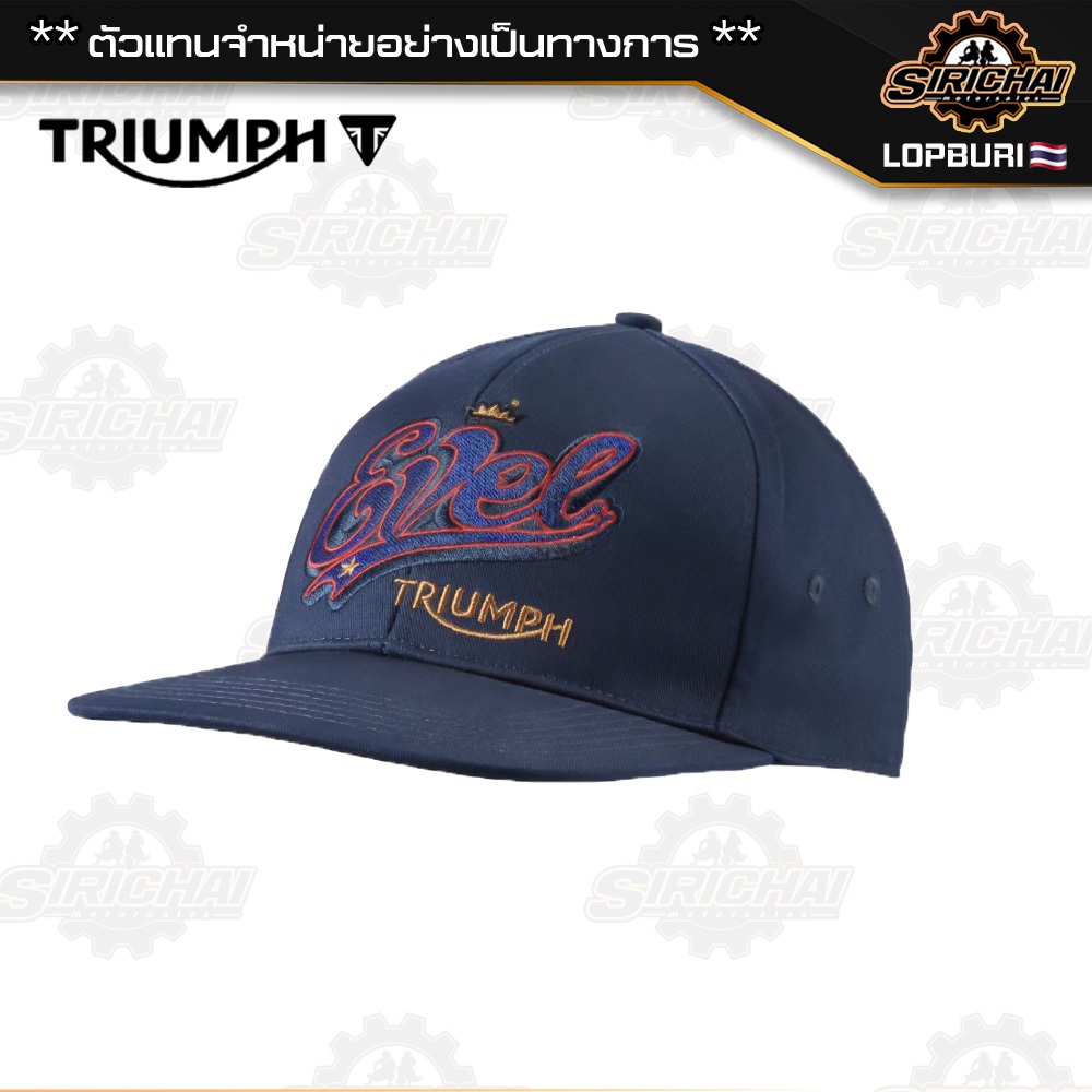 หมวกแก๊ป Triumph x Evel Knievel Flat Peak Cap MCAA24900