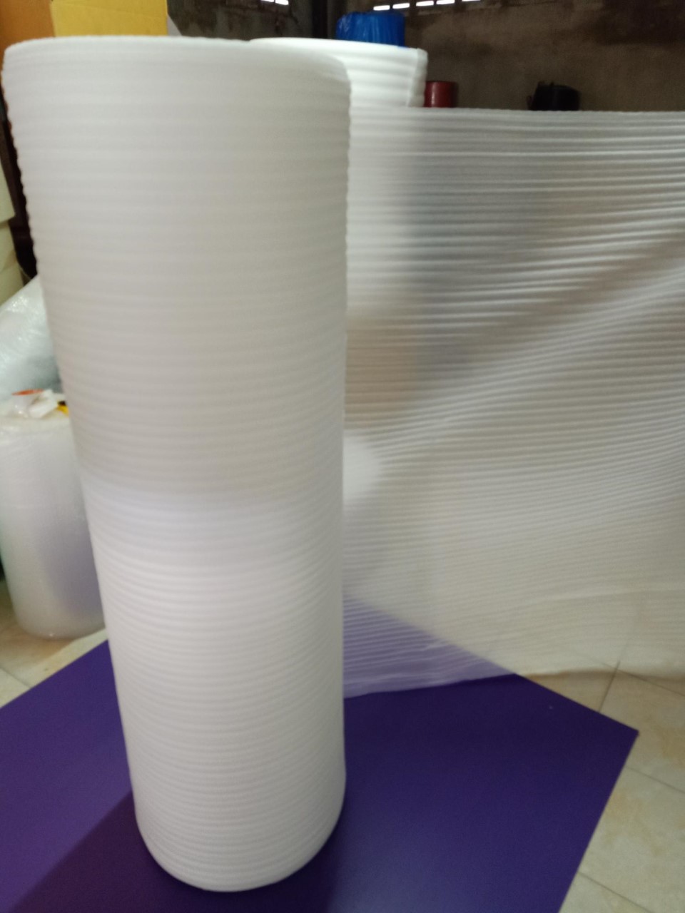 EPE FOAM โฟมบางกันริ้วรอย 1.00 M x 300 M หนา 0.5 มม