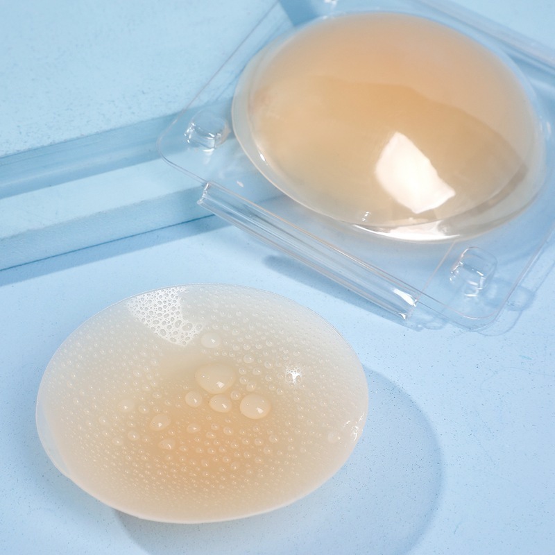 ซิลิโคนปิดจุก ไร้ขอบ ติดทน กันน้ำ กันเหงื่อ ขนาด 8 CM